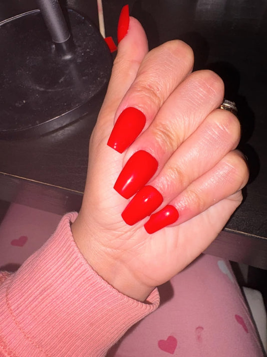 Red nails